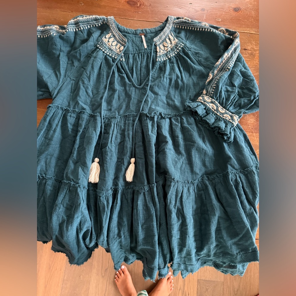 Boho mini dress